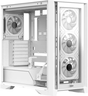 корпус Formula V Line Air Power G8 White, ATX, Dual Front Panels, TYPE-C*1, USB3.0*1