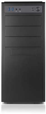 Корпус для ПК FoxLine FL-886-FZ500R-U32 ATX case, black w/PSU 500W 12cm, w/2xUSB3.0, w/ pwr cord, w/o FAN