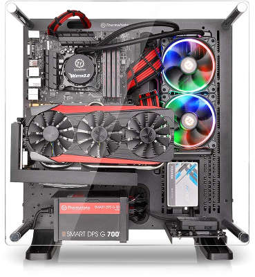 Корпус Thermaltake Core P3 черный без БП ATX 3x120mm 3x140mm 2xUSB2.0 2xUSB3.0