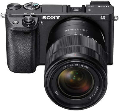 Цифровая фотокамера Sony Alpha 6300 Black Kit (18-135 мм)