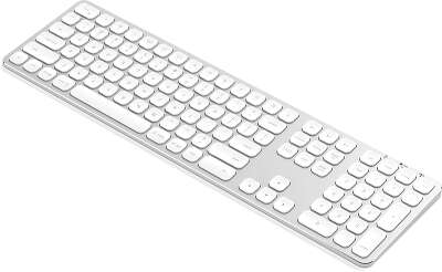 Беспроводная клавиатура Satechi Aluminum Bluetooth Keyboard with Numeric Keypad, Silver [ST-AMBKS-RU]