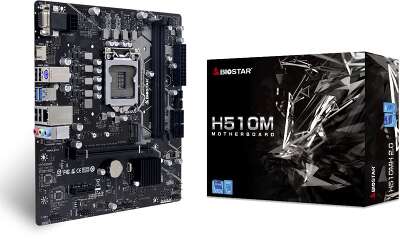 Материнская плата mATX LGA1200 Biostar H510MH 2.0