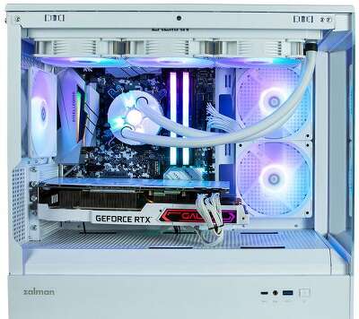 Корпус Zalman P30 White, белый, mATX, без БП (P30 White)