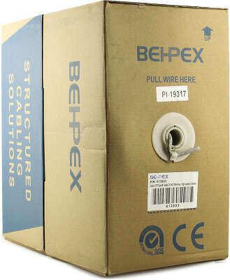 Кабель сетевой BEHPEX UTP 4 пары cat5E solid 0.48мм Cu 305м