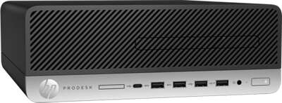 Компьютер HP ProDesk 600 G4 SFF i5 8500/4/1000/WF/BT/Kb+Mouse/DOS,черный (5RM89EA)