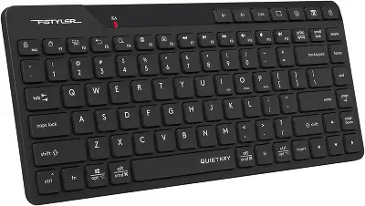 Клавиатура A4Tech Fstyler FBK26C AS черный USB беспроводная BT/Radio slim Multimedia (FBK26C AS)
