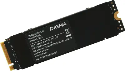 Твердотельный накопитель NVMe 512Gb [DGST4512GG33T] (SSD) Digma
