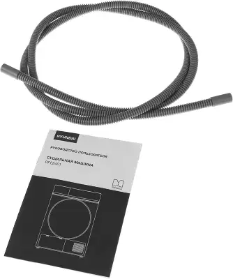 Сушильная машина Hyundai DFE8401 кл.энер.:A++ макс.загр.:8кг темно-серый