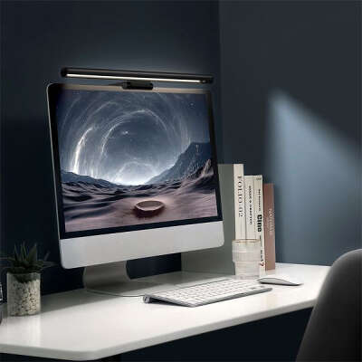 Лампа для монитора/моноблока Baseus i-wok USB Screen Hanging Light, Black [DGIWK-B01]