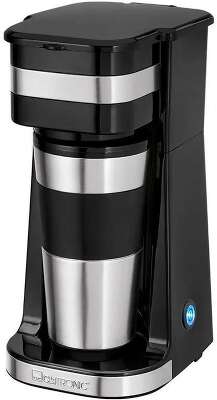 Кофеварка капельная Clatronic KA 3733 750Вт черный/нержавеющая сталь