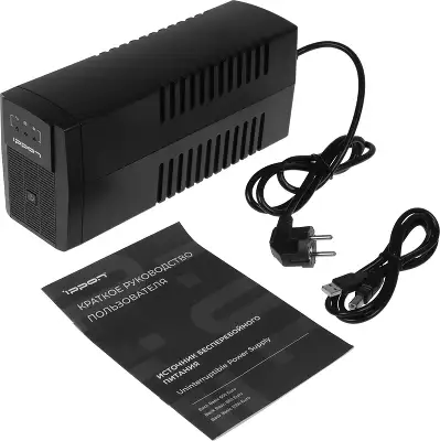 Источник бесперебойного питания Ippon Back Basic 1050 600Вт 1050ВА черный