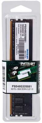 Память DIMM DDR4 8Gb PC25600 3200MHz CL22 1.2V Patriot (PSD48G320081)