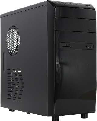 Корпус PowerCool S6026-U3C-CR-500W, черный, ATX, 500W (S6026-U3C-CR-500W )