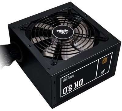 1STPLAYER Блок питания DK PREMIUM 800W / ATX 2.4, APFC, 80 PLUS BRONZE, 120mm fan / PS-800AX