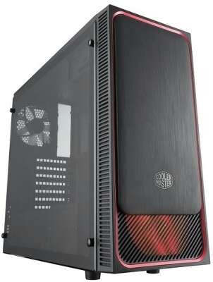 Cooler Master MasterBox E500L, w/o PSU, Black, ATX