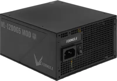 Блок питания Formula ATX 1200W VL-1200G5 MOD Gen.5 80+ gold (20+4pin) APFC 140mm fan lt.blue LED 7xSATA Cab Manag RTL