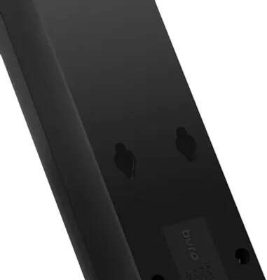 BURO Сетевой фильтр, 6 розеток, 1.8 метров (600SH-1.8-B) black (992264)