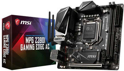 Материнская плата mini-ITX LGA1151v2 MSI MPG Z390I GAMING EDGE AC