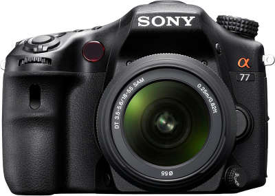 Цифровая фотокамера Sony Alpha SLT-A77 Kit (18-55 мм f/3.5-5.6)