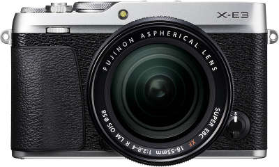 Цифровая фотокамера Fujifilm X-E3 Silver kit (XF18-55 мм f/2.8-4 R LM OIS)