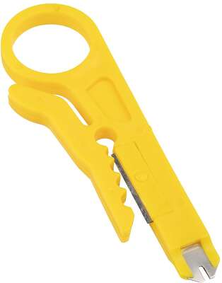 Инструмент обжимной Hyperline WRline WR-504 Инструмент для зачистки кабеля и заделки витой пары, 110 тип