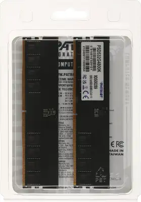 Набор памяти DDR5 DIMM 2x16Gb DDR4800 Patriot Memory Signature (PSD532G4800K)