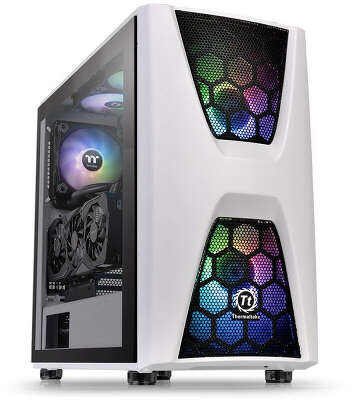 Корпус Thermaltake Commander C34 TG Snow, белый, ATX, Без БП (CA-1N5-00M6WN-00)