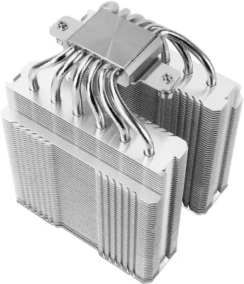 Устройство охлаждения(кулер) Thermalright Peerless Assassin 120 Digital ARGB Soc-AM5/AM4/1200/1700/1851 белый 4-pin 25.6dB Al+Cu LCD Ret (PA120-DIGITAL-WH-ARGB)