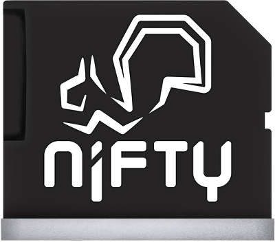 Адаптер Micro SD Nifty MiniDrive для MacBook Air 13", Silver [MD3-RP-AIRSR4G]
