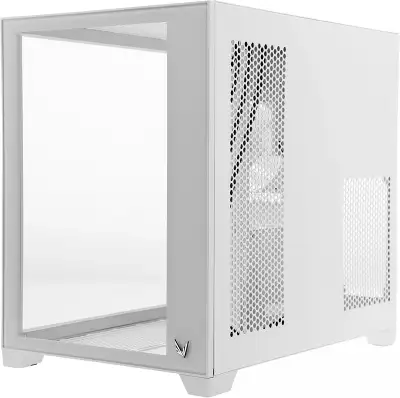 Корпус Formula Crystal Z5 TG белый без БП mATX 11x120mm 2xUSB2.0 1xUSB3.0 audio bott PSU