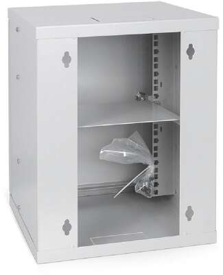 Cabeus WSC-8Um Шкаф телекоммуникационный настенный 10" 8U 326x300x405mm (ШхГхВ) дверь металл