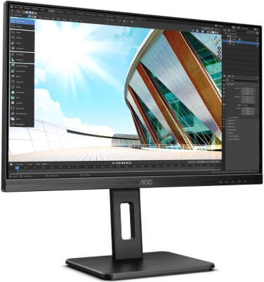 Монитор 24" AOC Q24P2Q IPS WQHD D-Sub, HDMI, DP, USB-Hub