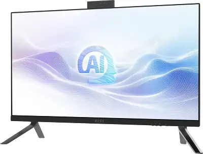 Моноблок MSI Modern AM273Q AI 1UM-047XRU 27" WQHD Core Ultra 5 125U (1.3) 16Gb SSD512Gb Graphics CR без ОС GbitEth WiFi BT 120W клавиатура мышь Cam черный 2560x1440