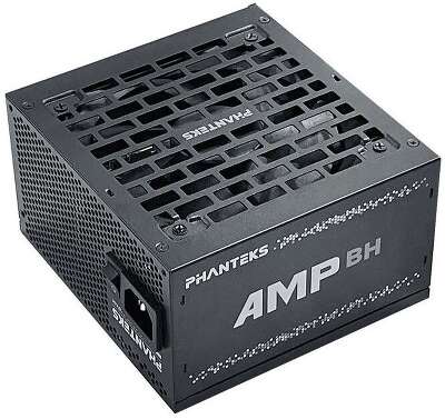 Блок питания PHANTEKS AMP BH 650W Без кабеля 12V-2x6 (12+4pin), 80 Plus Bronze, ATX 3.1, APFC, 120mm Fan, Black