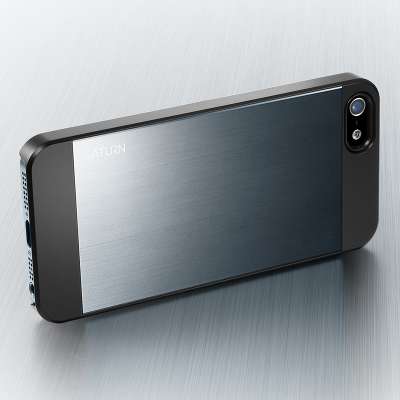 Чехол Spigen SGP Saturn для iPhone 5/5S, Metal Slate [SGP10142]
