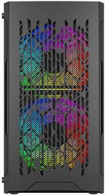 Корпус PowerCase Mistral Micro D3W ARGB, черный, mATX, без БП (CMMDB-A3)