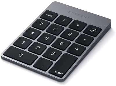 Беспроводной цифровой блок клавиатуры Satechi Aluminum Slim Keypad Numpad. Цвет серый космос.