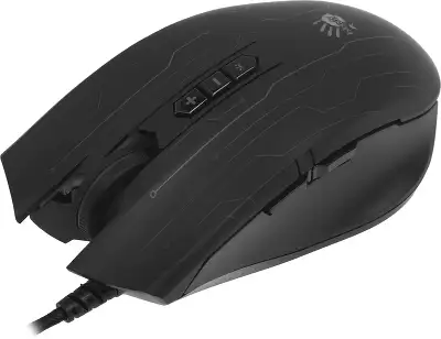 Мышь A4Tech Bloody Q82 черный/рисунок оптическая 6200dpi USB3.0 8but