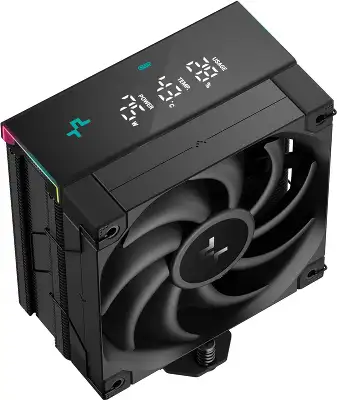 Устройство охлаждения(кулер) Deepcool AK400 Digital Pro Soc-AM5/AM4/1200/1700/1851 черный 4-pin 25dB Al+Cu LCD 220W 695gr Ret (R-AK400-BKAPMN-G)