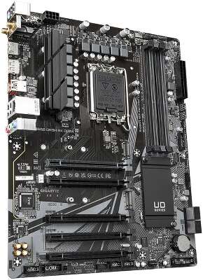 Материнская плата Gigabyte B660 DS3H AX DDR4, Socket 1700, Intel®B660, 4xDDR4-3200, HDMI+DP, 5xPCI-Ex16, 4xSATA3(RAID 0/1/5/10), 2xM.2, 8Ch Audio, GLan, WiFi, (4+4)xUSB2.0, (1+2)xUSB3.2, (1+1)xUSB3.2 Type-C™, 1xPS/2, ATX, RTL (833381)