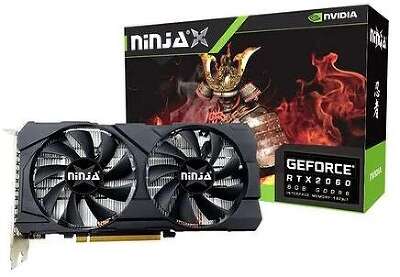 Видеокарта Ninja NVIDIA nVidia GeForce RTX 2060 NF206FG66F 6Gb DDR6 PCI-E DVI, HDMI, DP