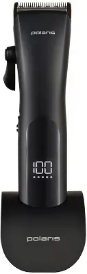 Машинка для стрижки Polaris PHC 2500 черный 3Вт (насадок в компл:6шт)