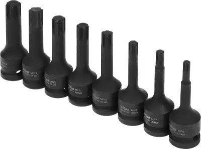 Набор торцевых головок Av Steel AV-727408 в комплекте 8 предметов