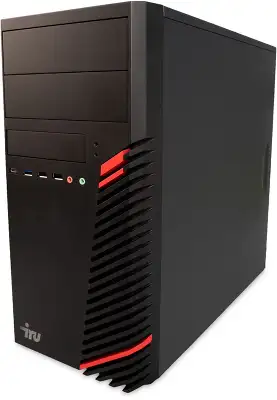 Компьютер IRU Home 310H6SM G7400 3.7 ГГц/8/256 SSD/без ОС,черный