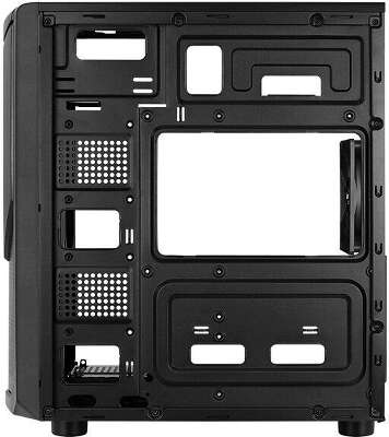 Корпус AeroCool Tomahawk-S 500W, черный, ATX, 500W (4718009156920)