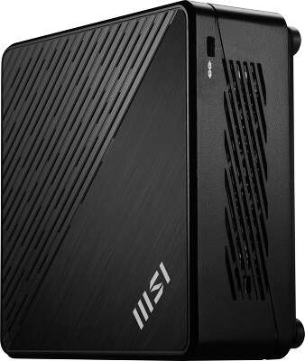 Неттоп MSI Cubi 5 12M-014XRU i5 1235U (1.3) 16Gb SSD512Gb Iris Xe без ОС 2.5xGbitEth+1xGbitEth WiFi BT 65W черный (9S6-B0A811-222)