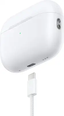 Гарнитура внутриканальные Apple AirPods Pro 2 2023 A3047/A3048/A2968 белый беспроводные bluetooth в ушной раковине (MTJV3HN/A)