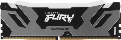 Память DDR5 48GB 6000MHz Kingston KF560C32RSA-48 Fury Renegade Silver RGB RTL Gaming PC5-48000 CL32 DIMM UDIMM 288-pin 1.35В single rank с радиатором Ret