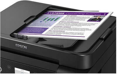 МФУ струйный Epson L6270 (C11CJ61507/61407/64407) A4 Duplex Net WiFi черный