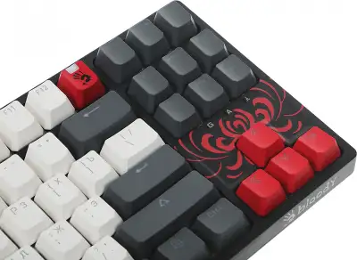 Клавиатура A4Tech Bloody S87 Naraka механическая черный/красный USB for gamer LED (S87 NARAKA)